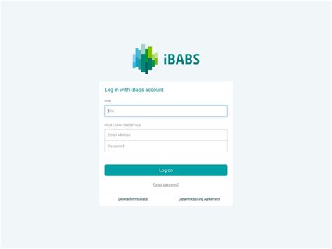ibabs inloggen account.